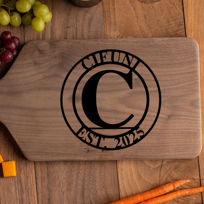 Custom Logo Large Paddle Cutting Boards