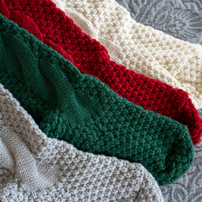 Custom Embroidered Cable Knit Christmas Stockings