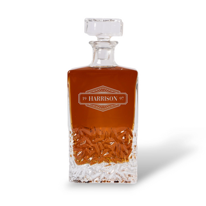 Customized Bradford Decanter - Signature Designs
