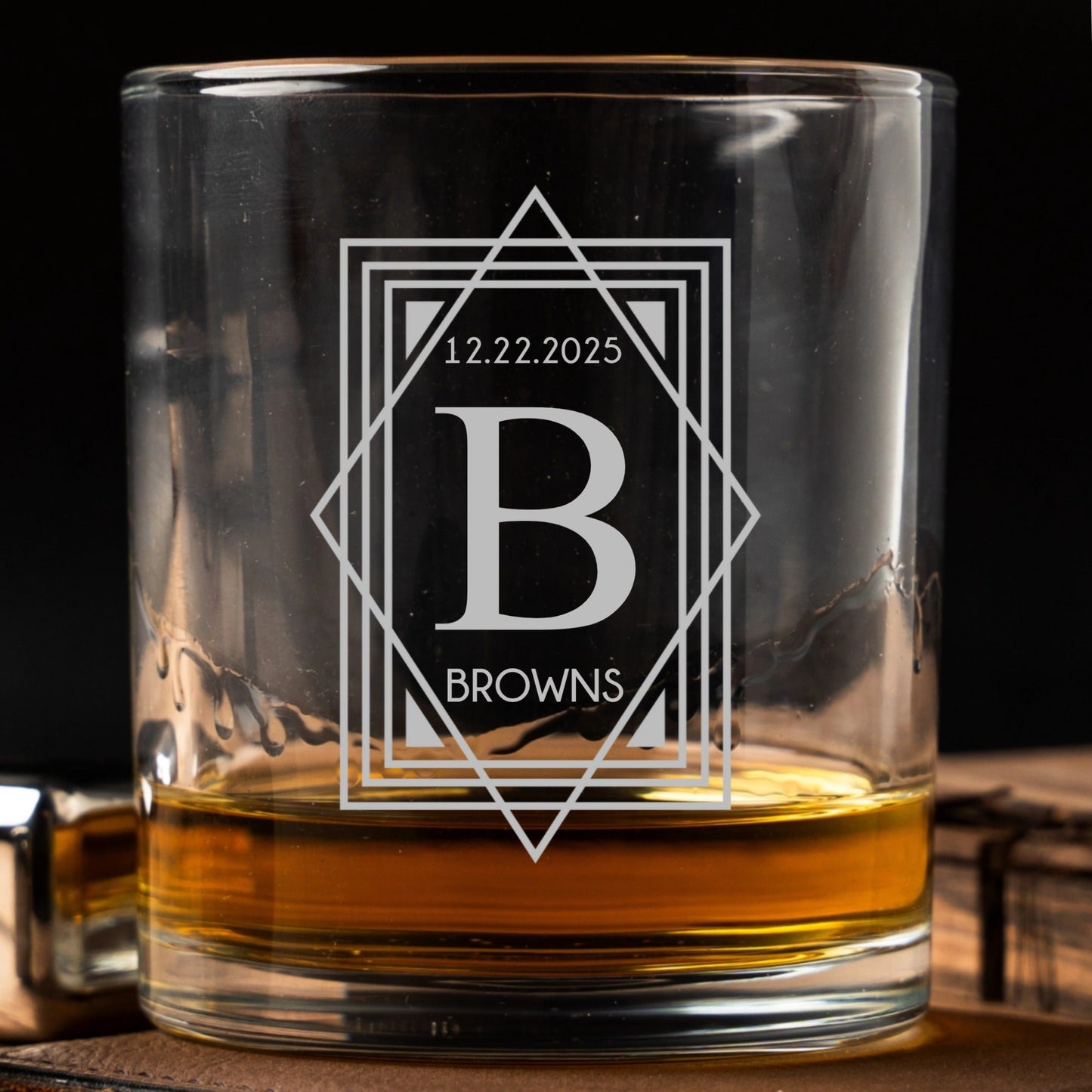 Customized Whiskey Glass