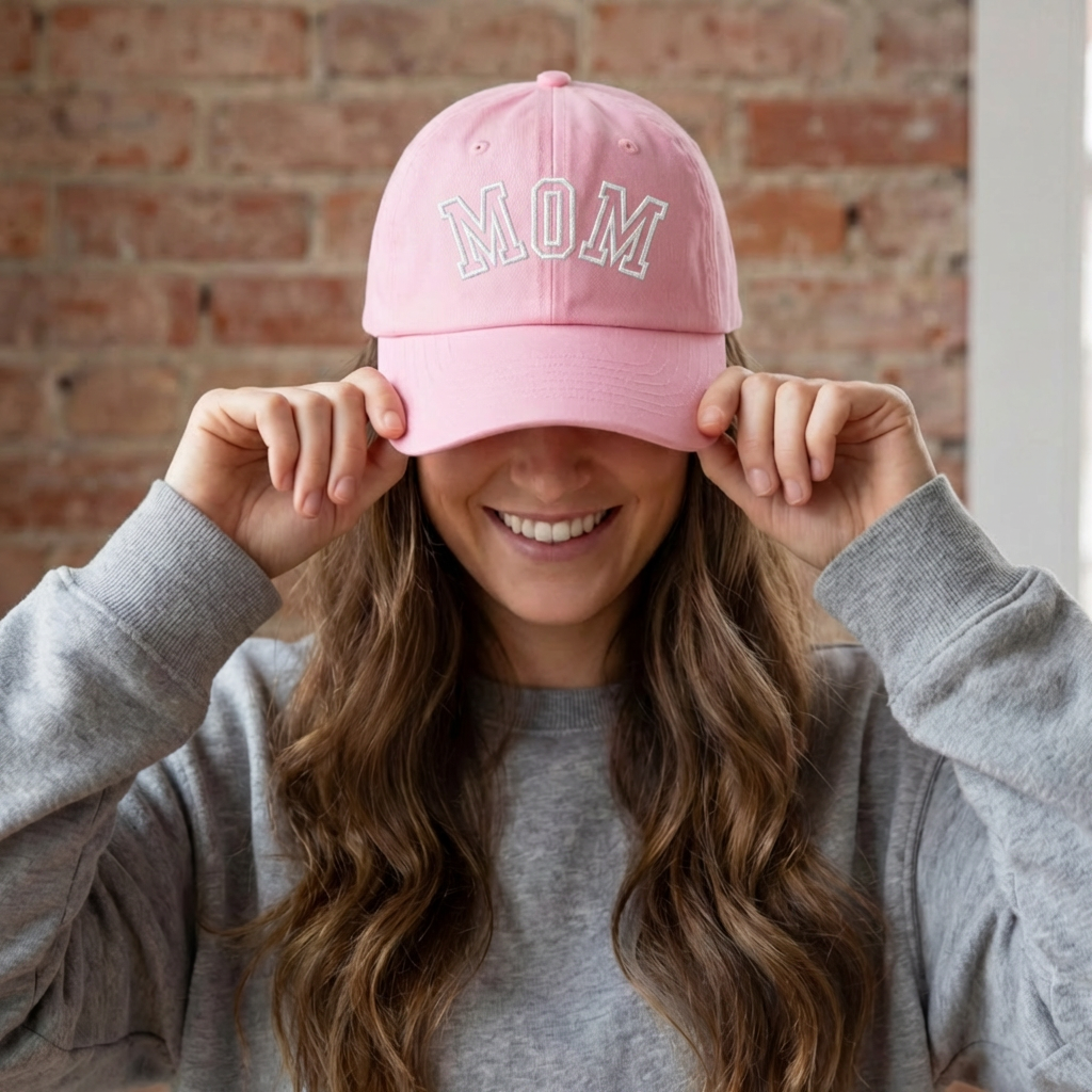 Custom Embroidered Mom Hats