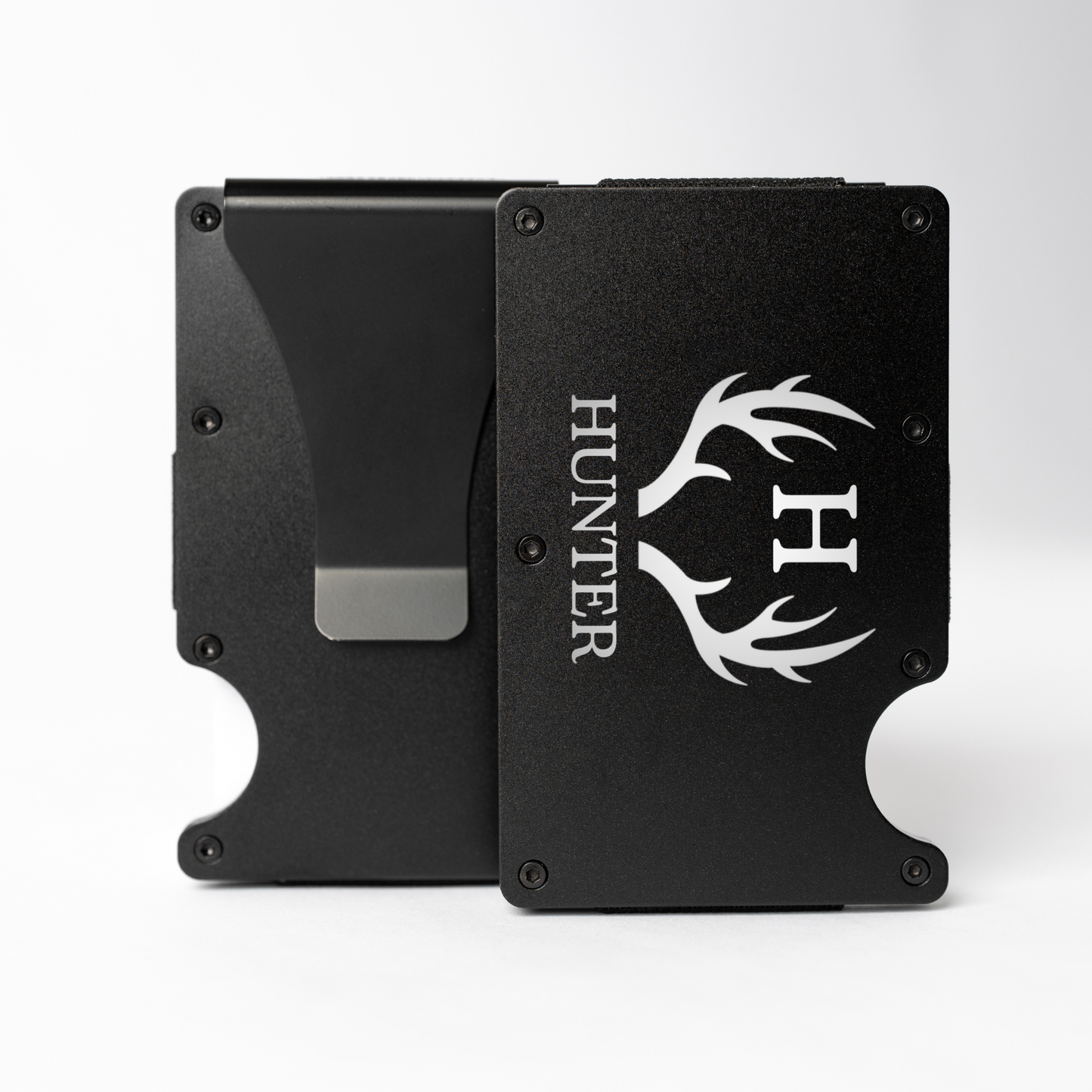 Customized Aluminum Card Holder with Clip