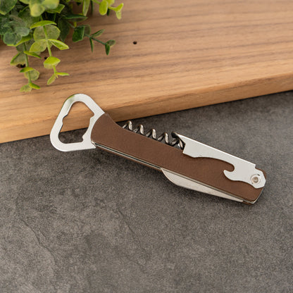 Customized Vegan Leather Wine Openers