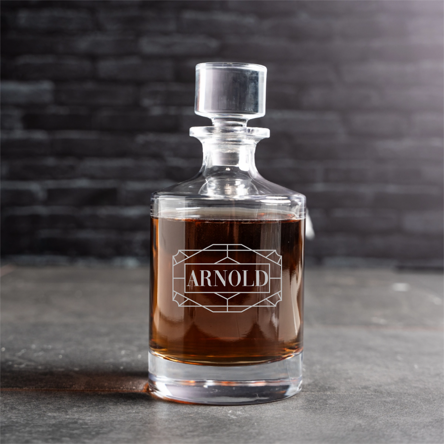 Set of 5 Aberdeen Decanters Groomsmen Gift  - Signature Designs