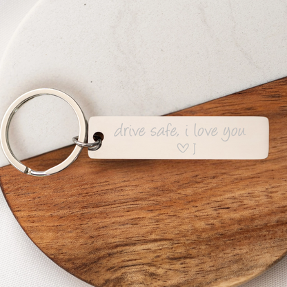 Customized Drive Safe Keychains