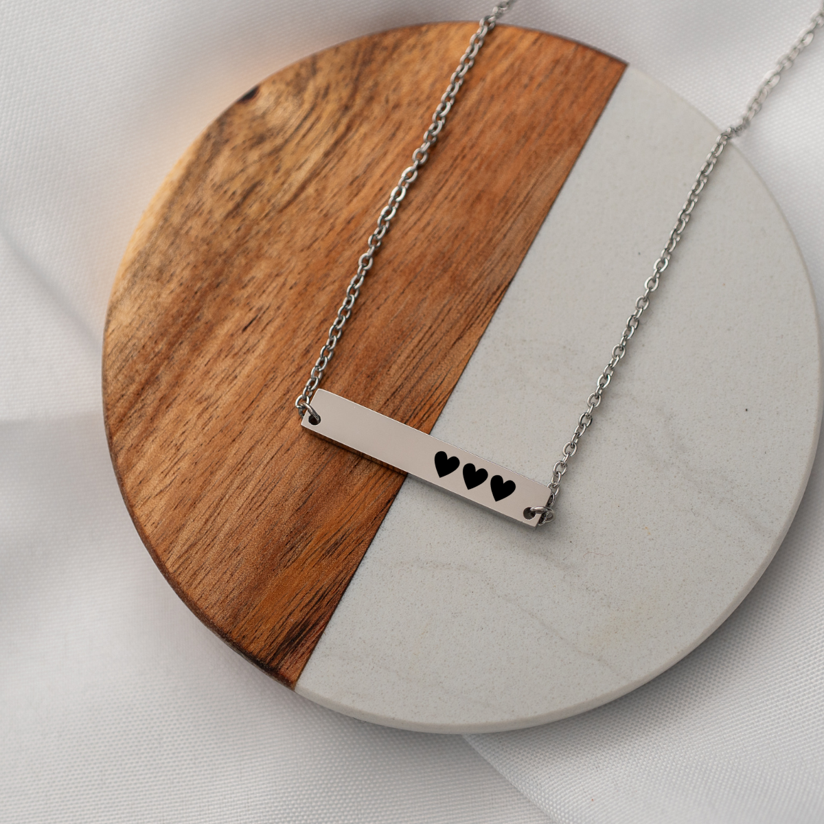 Mothers Day Custom Bar Necklace