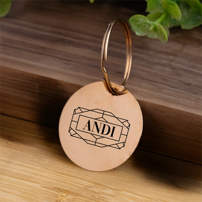 Custom Engraved Dog Tags - Signature Designs