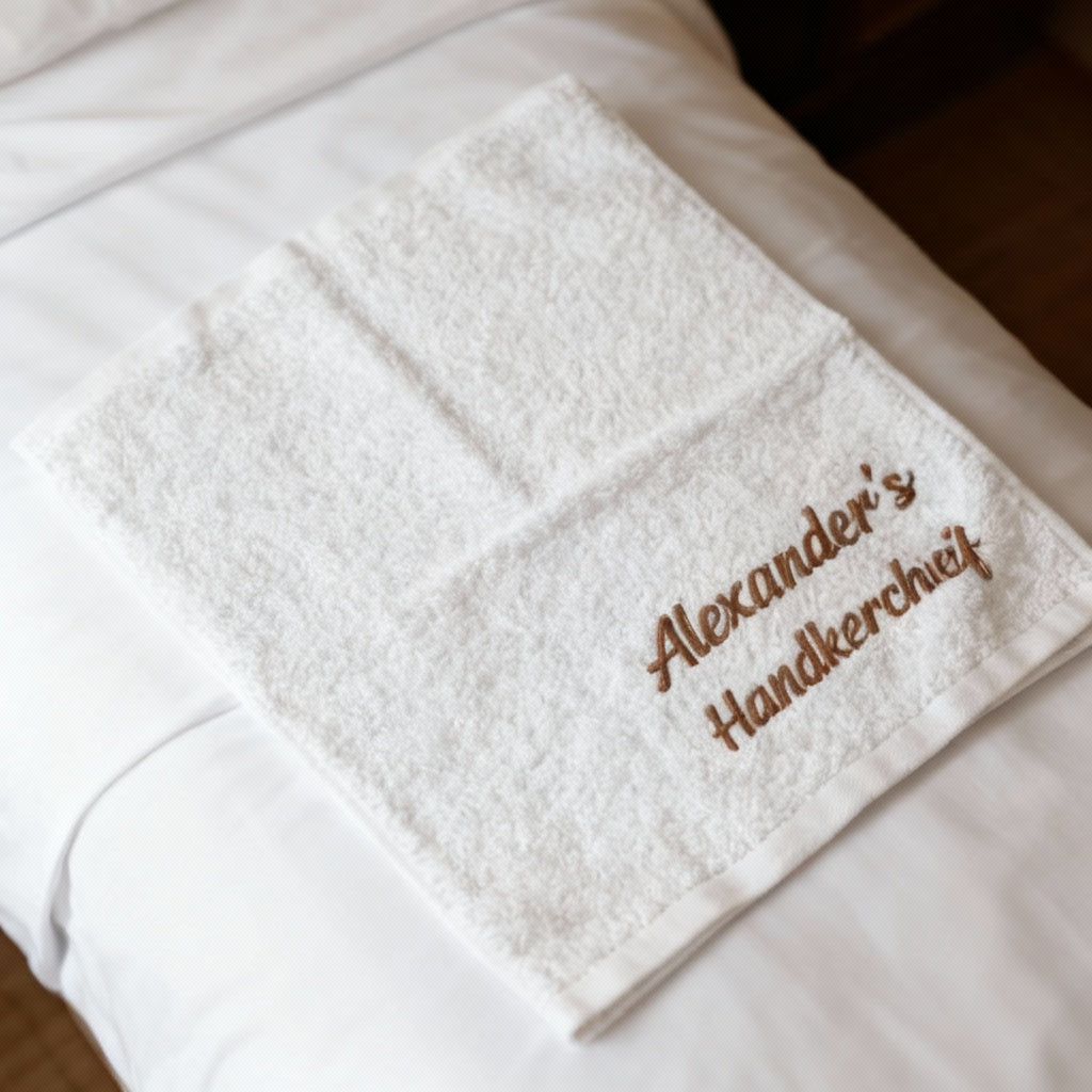 Customized Novelty Washcloth Gift for Boyfriends/Husbands