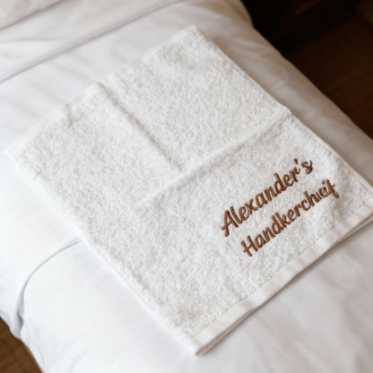 Customized Novelty Washcloth Gift for Boyfriends/Husbands