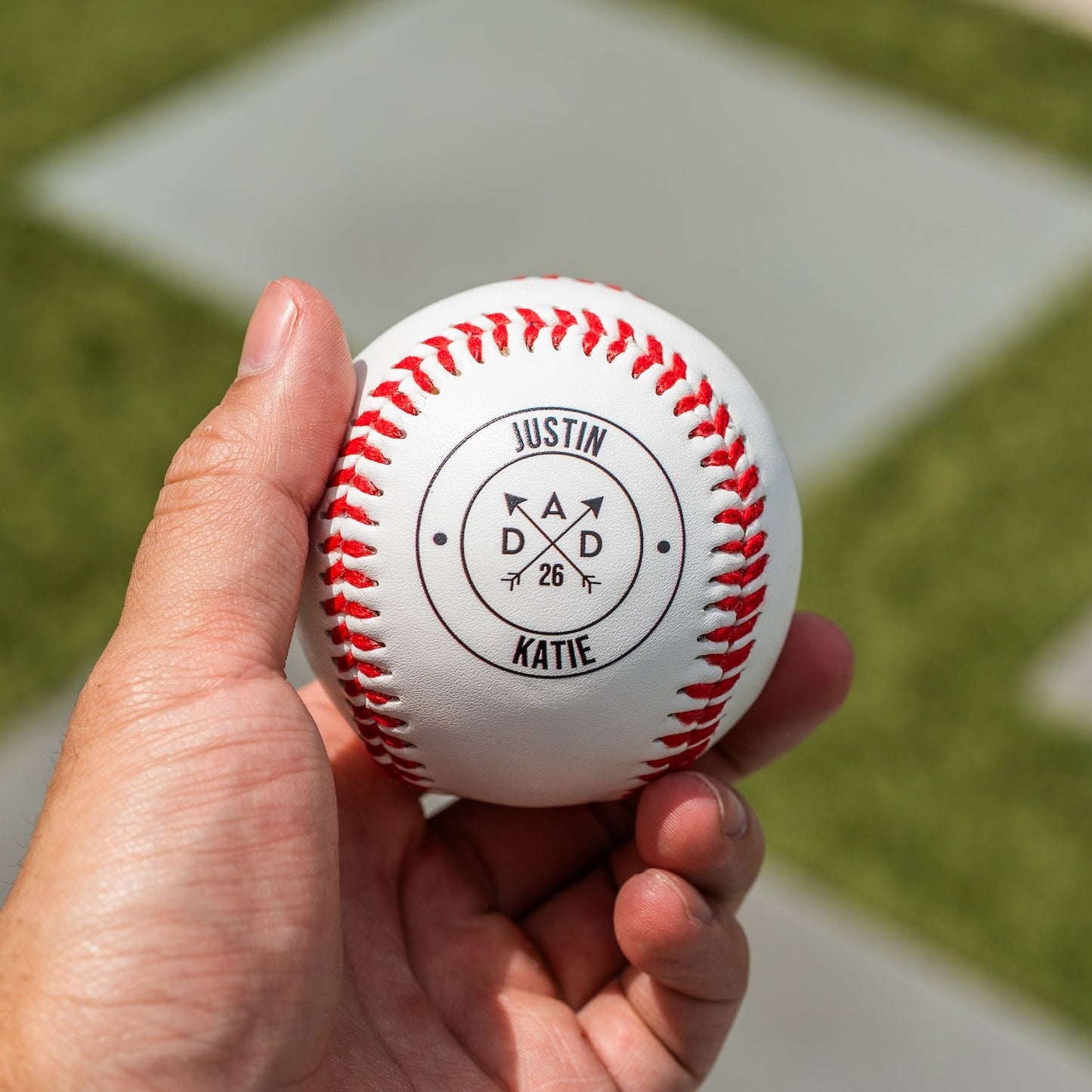 Customized Baseball for Dad