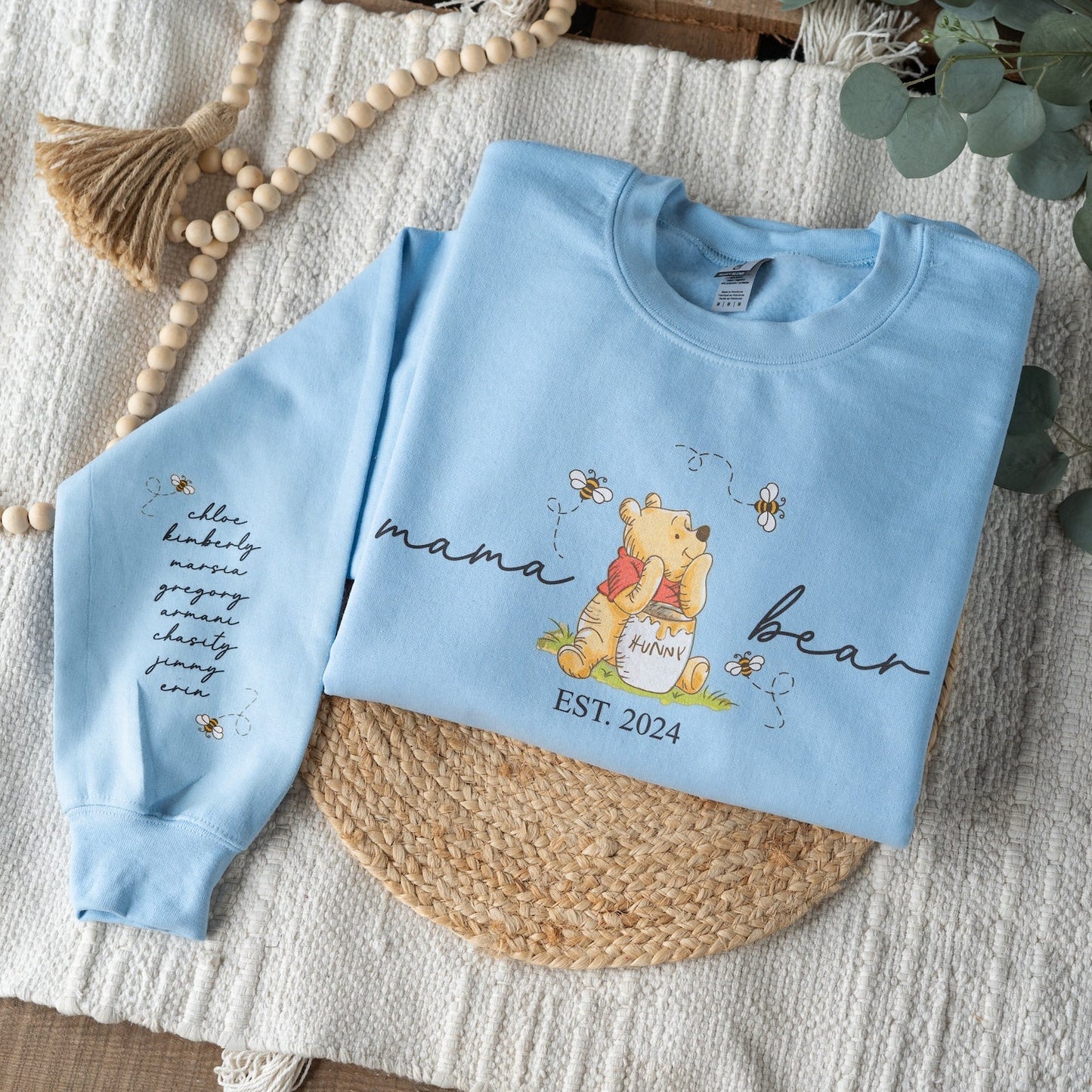 Customized Mama Bear Sweatshirts