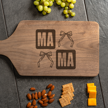 Customized Large Paddle Cutting Boards for Mom