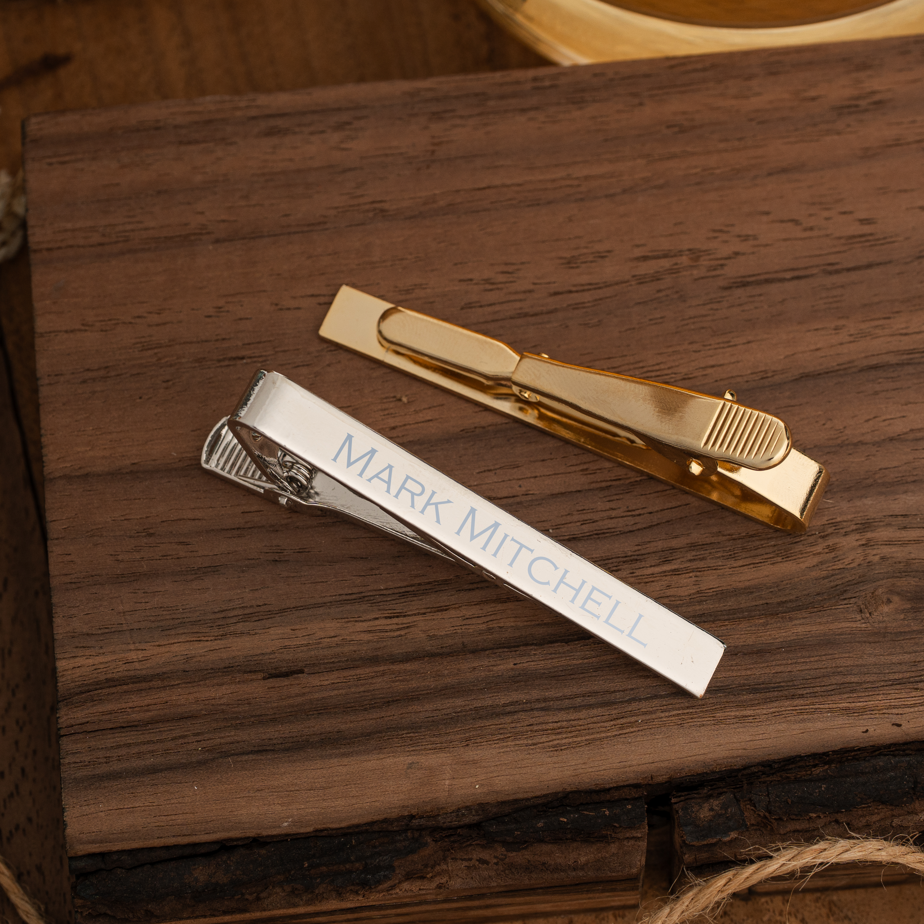 Custom Engraved Tie Clips