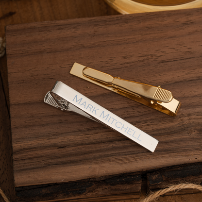 Custom Engraved Tie Clips