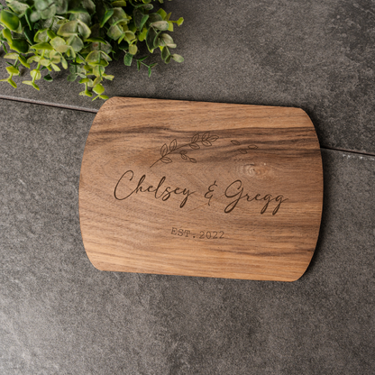 Customized Thin Oval Cutting Boards