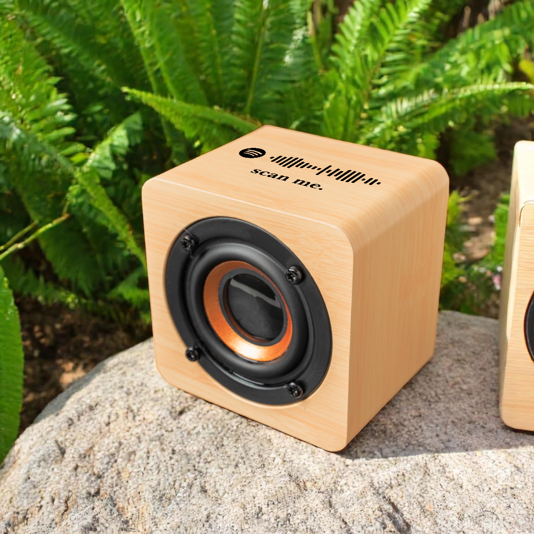 Customizable Spotify Song Barcode Mini Bluetooth Speaker