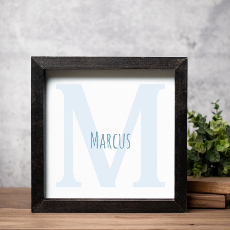 Custom Name Art for Nursery & Kids Rooms