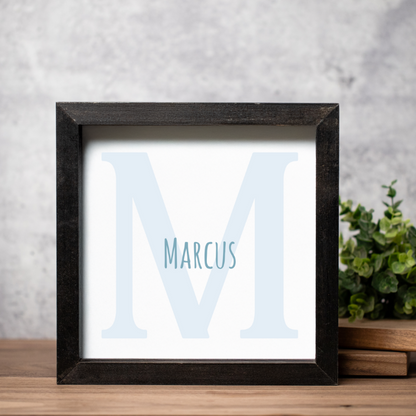 Custom Name Art for Nursery & Kids Rooms