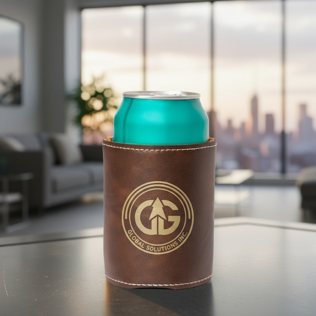 Custom Beverage Sleeve with Custom Logo