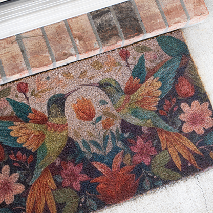 Floral Birds Doormat