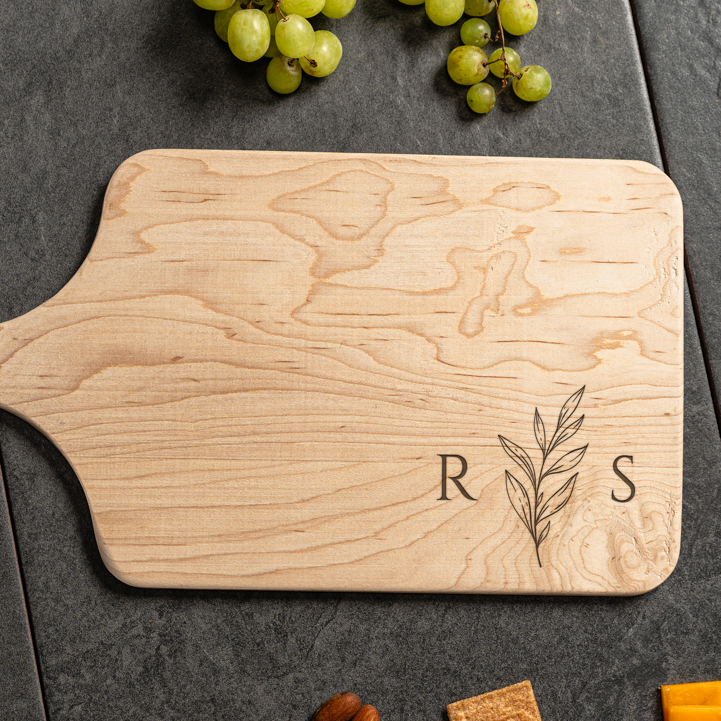 Customized Paddle Serving Boards - Elegant Name & Date Designs