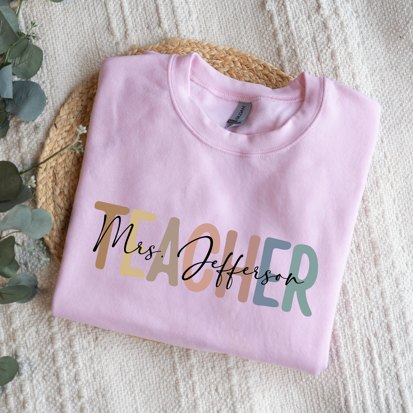 Customized Teacher Sweatshirt