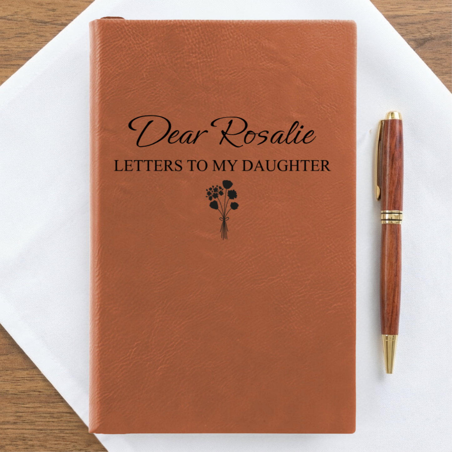Letters To My Daughter Customized Journal