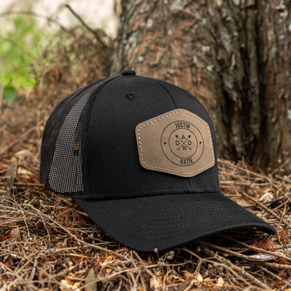 Customized Dad Trucker Hat with Patch