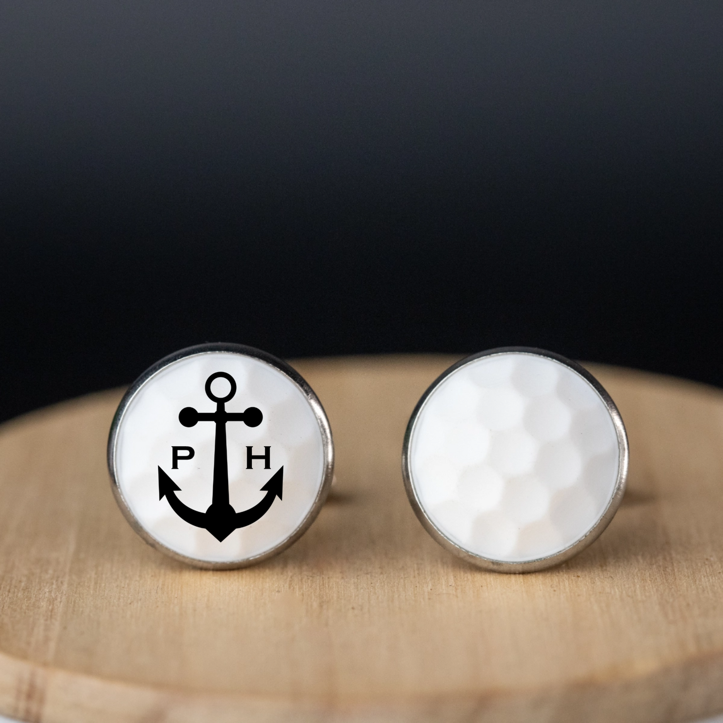 Custom Golf Ball Cufflinks