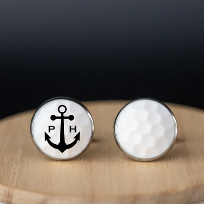 Custom Golf Ball Cufflinks