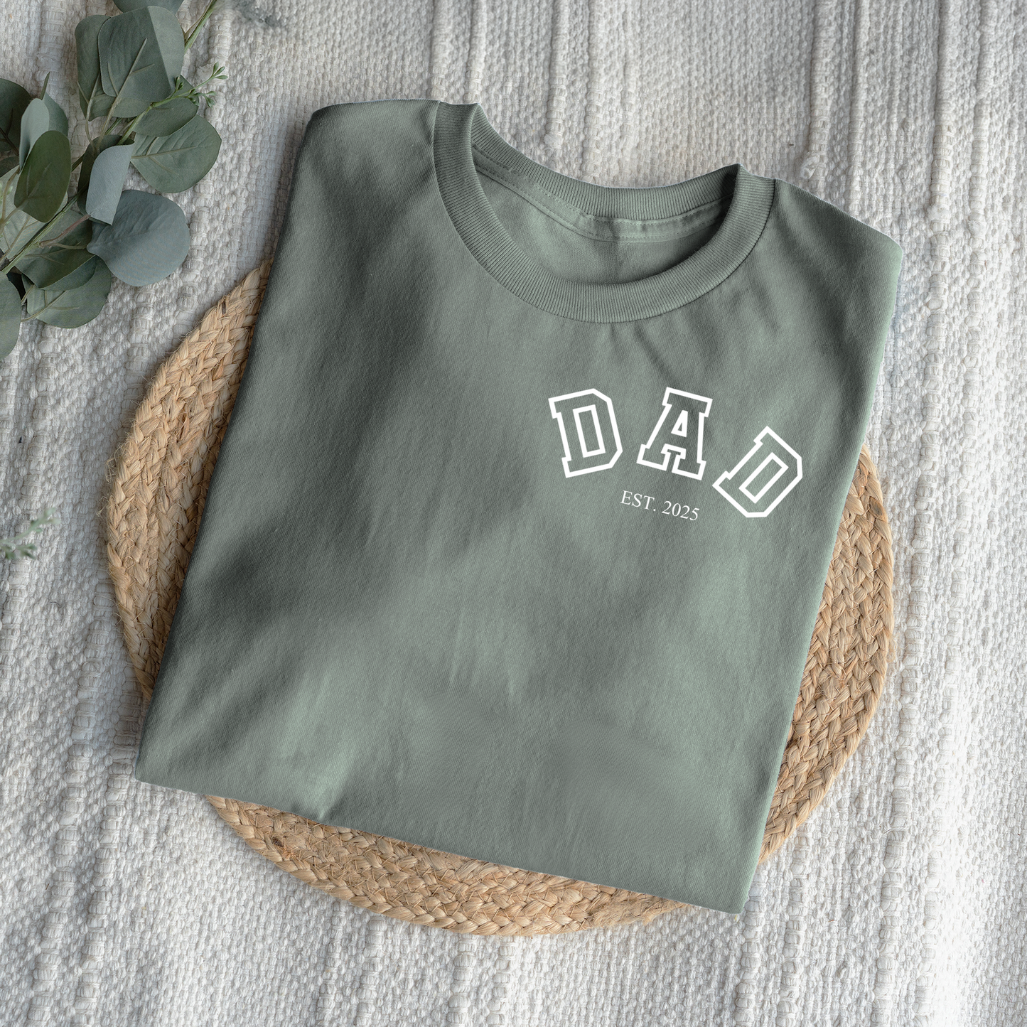 Customized Dad Est T-Shirts