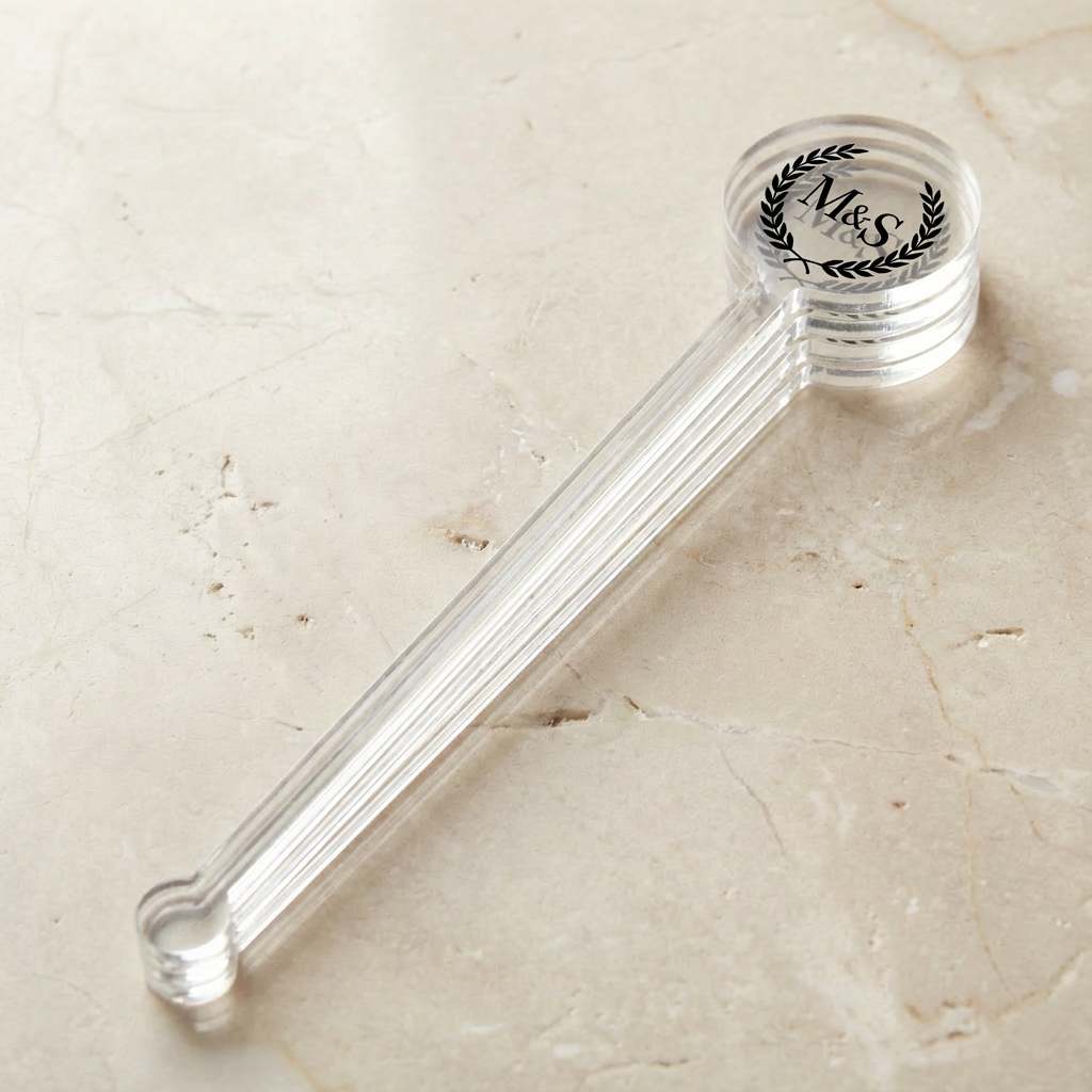Custom Logo Acrylic Stir Sticks