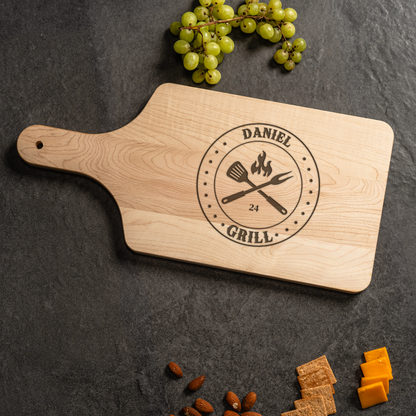 Customized BBQ Large Paddle Cutting Boards