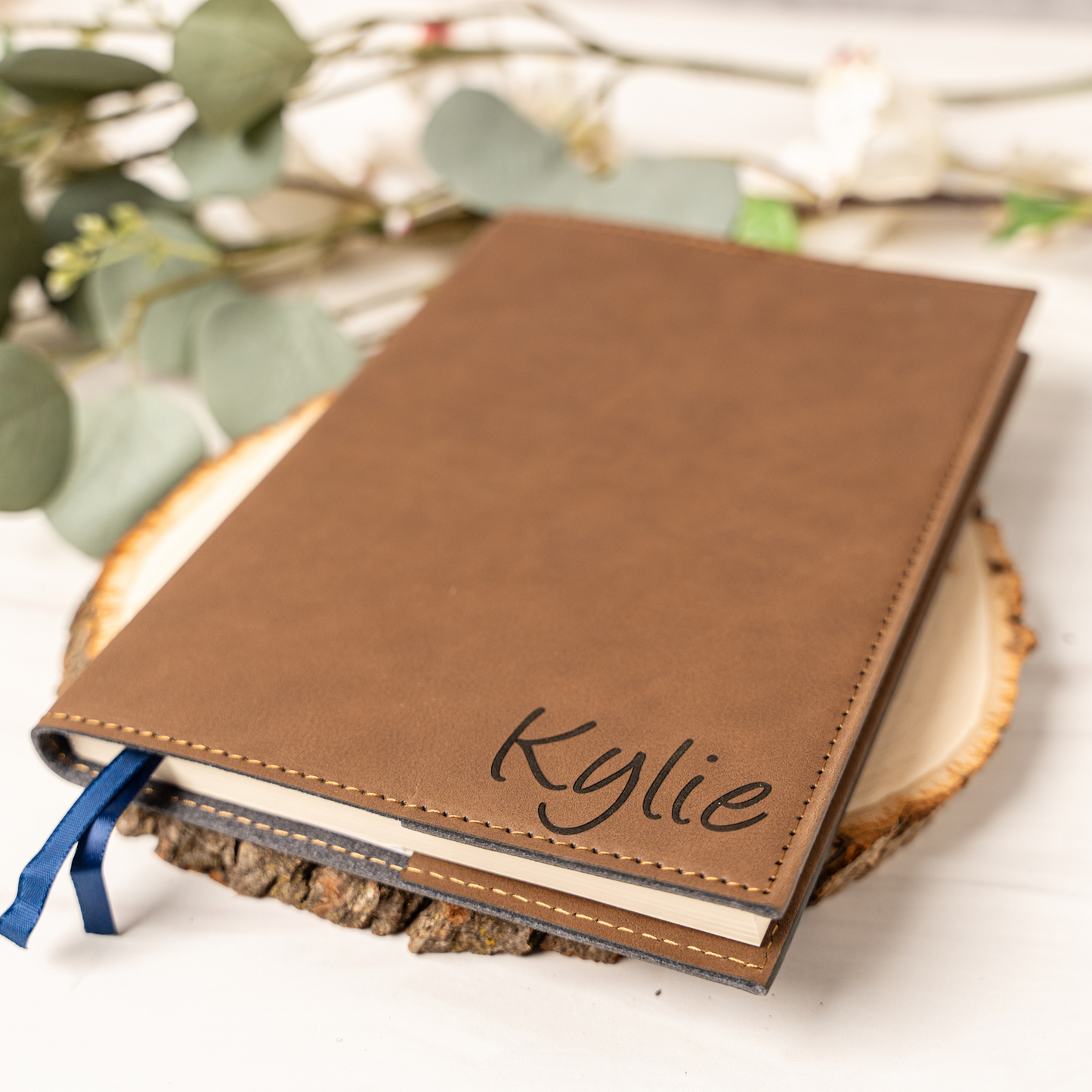 Customized Leather Journals Monogram & Graphic Designs