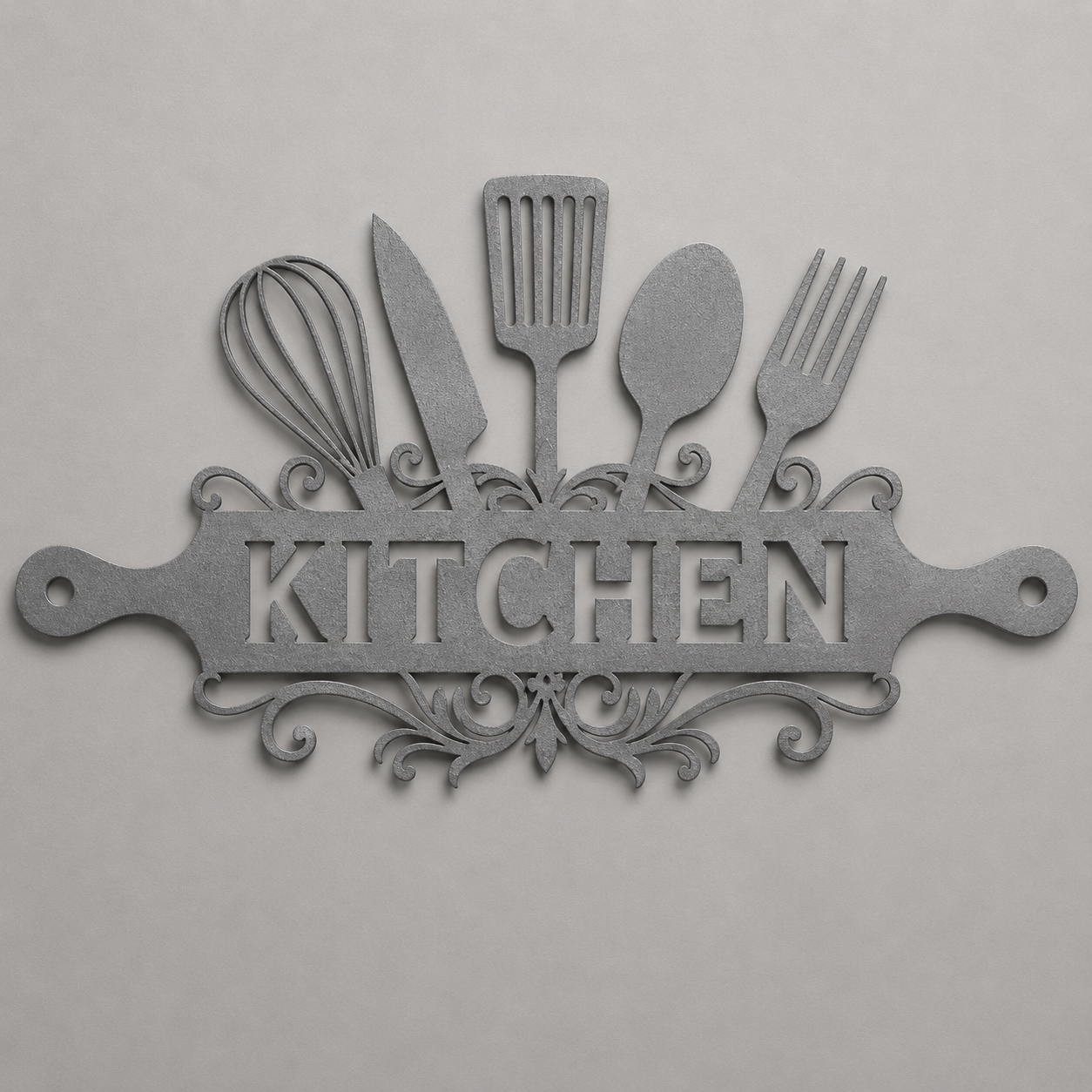 Kitchen Metal Wall Art
