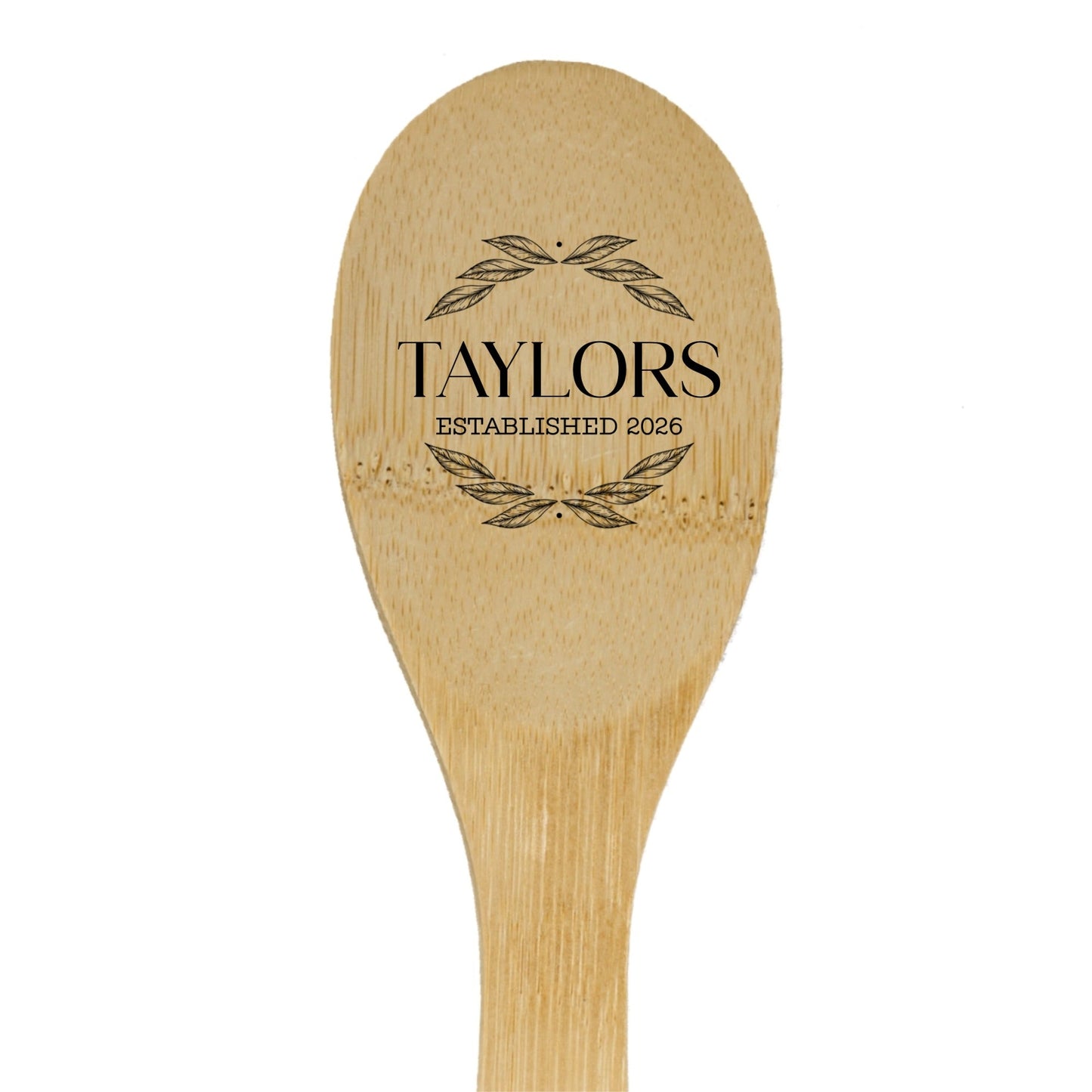 Customized Wooded Spoon - Signature Designs