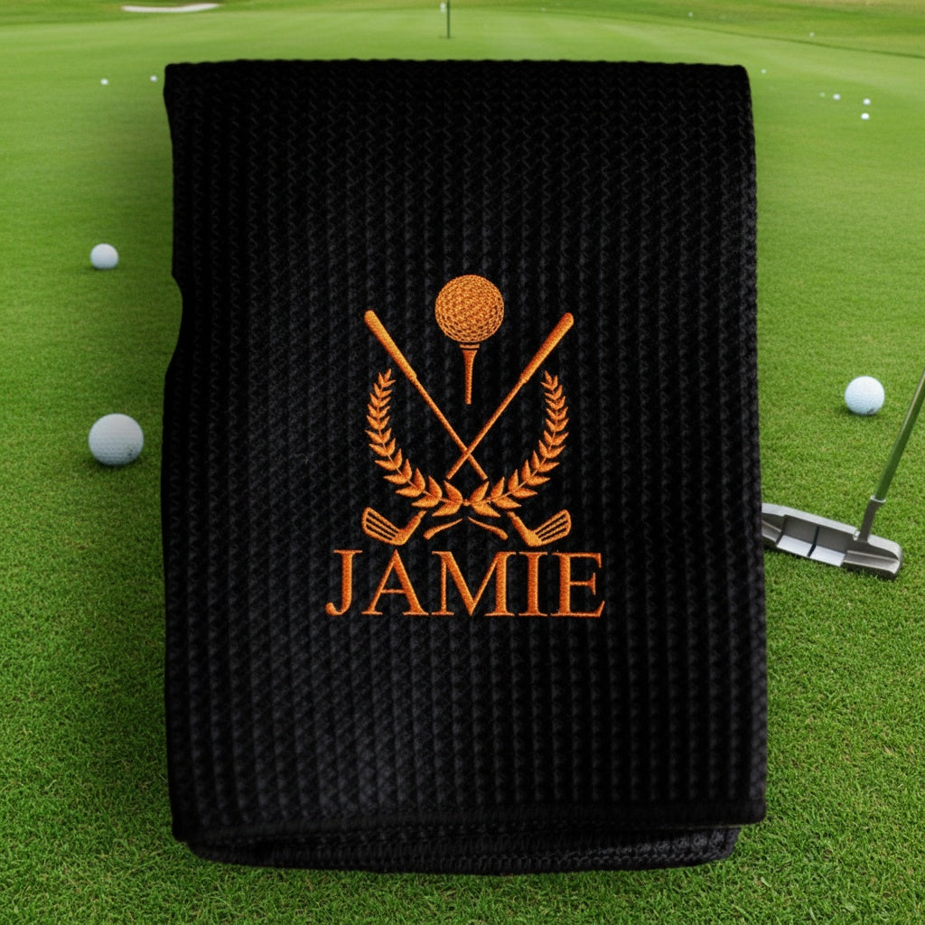 Customized Golf Towel- Golf Designs