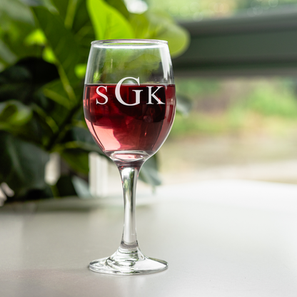 Customized Wine Glass - Signature Designs