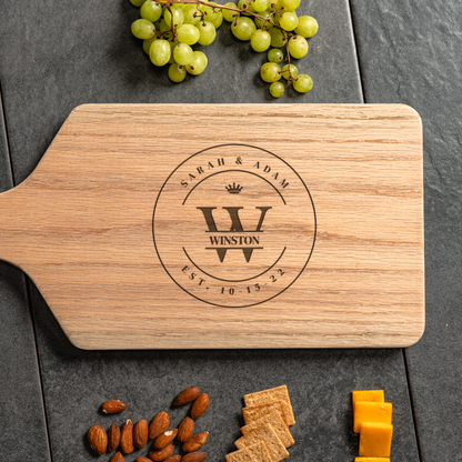 Customized Paddle Cutting Boards - The Together Collection