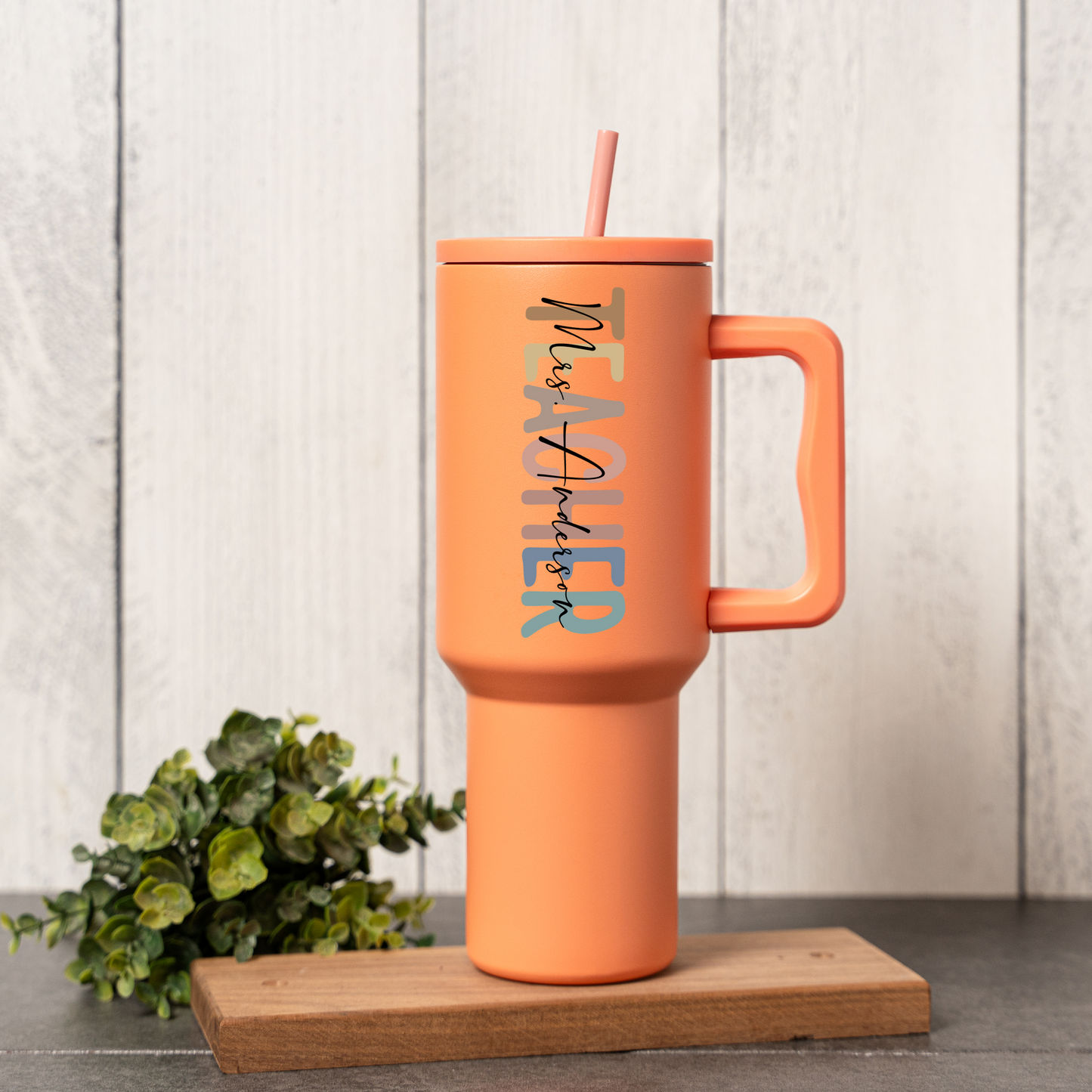 Customized 40oz Teacher Tumbler