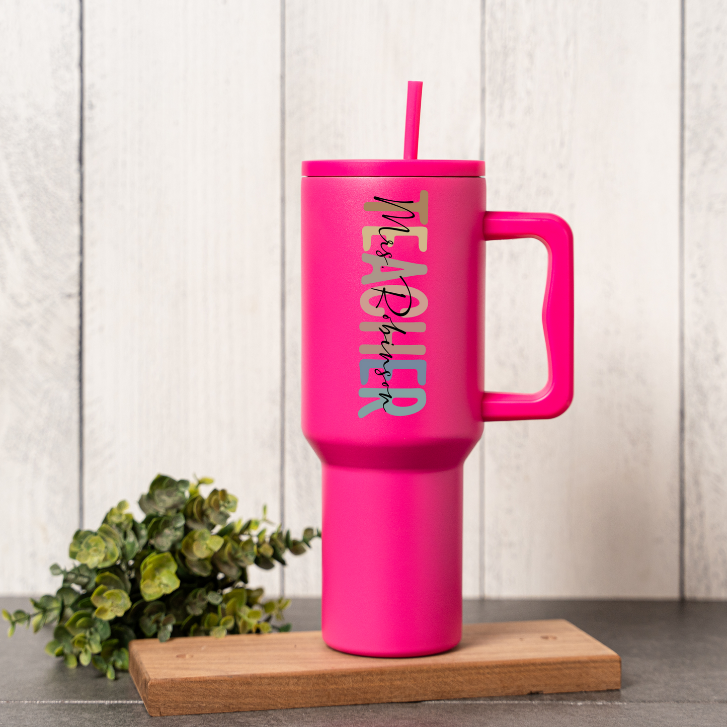 Customized 40oz Teacher Tumbler