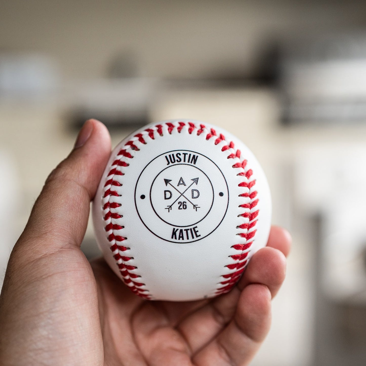 Customized Baseball for Dad