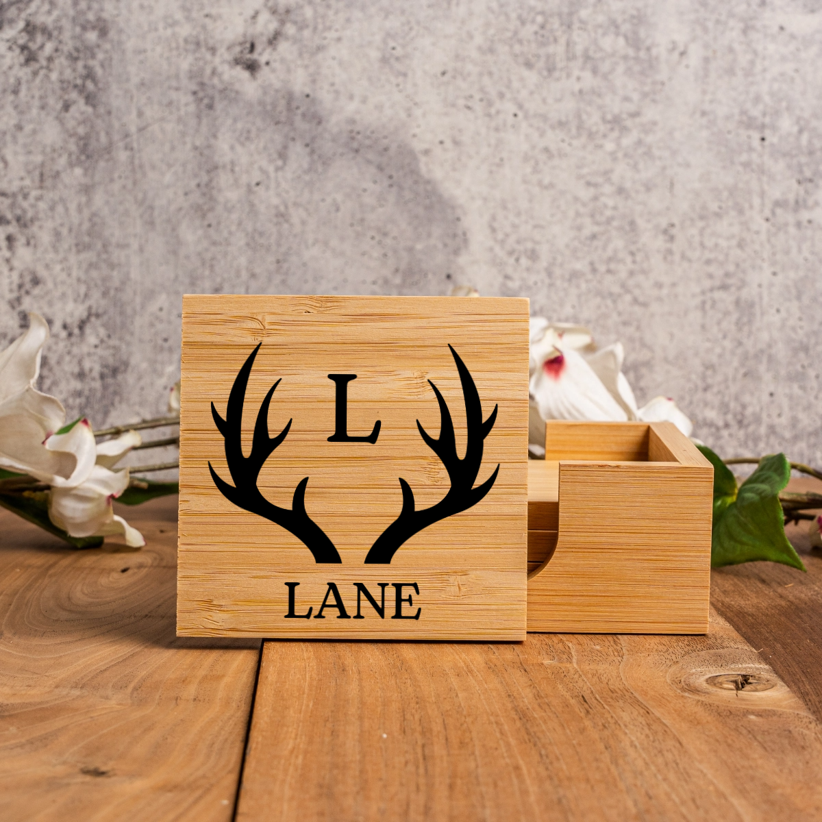 Customized  Bamboo Coasters