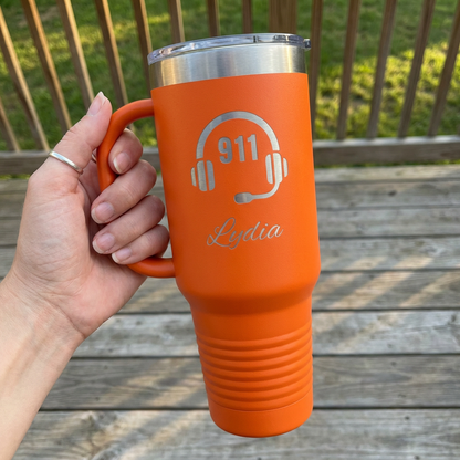 Customized 40oz Tumblers - The First Responders Collection