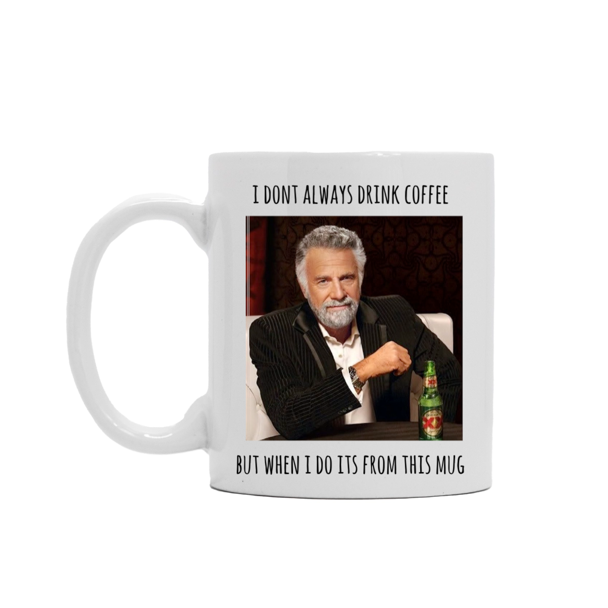 Custom Photo Mug With Text