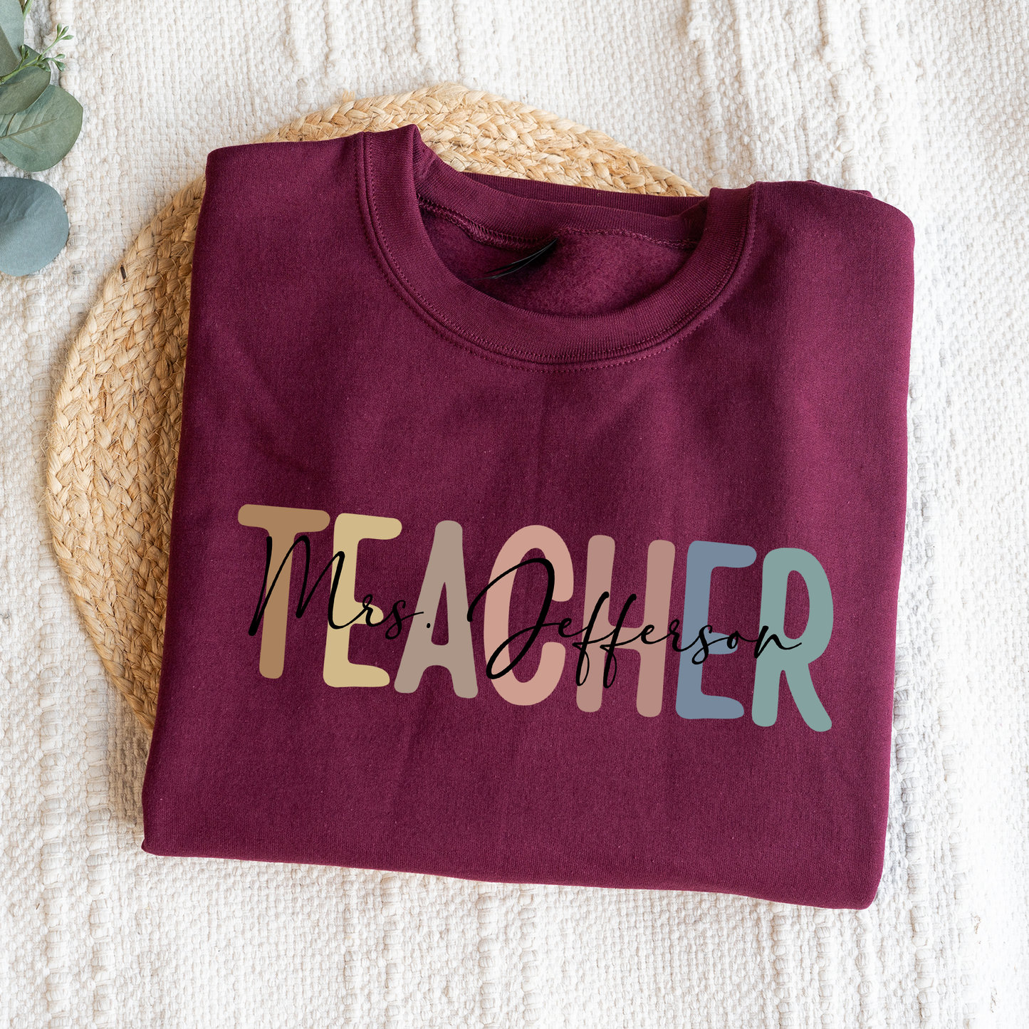 Customized Teacher Sweatshirt