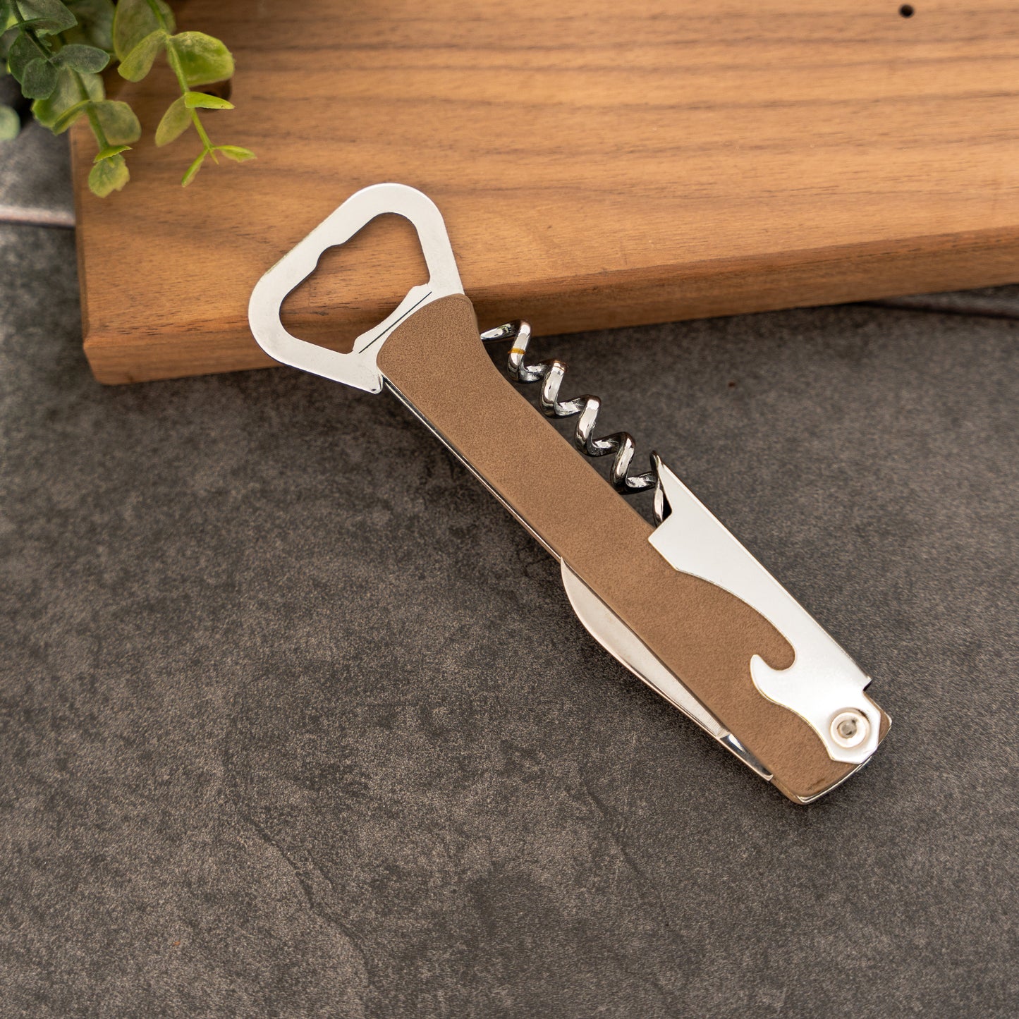 Customized Vegan Leather Wine Openers