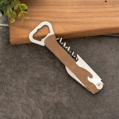 Customized Vegan Leather Wine Openers
