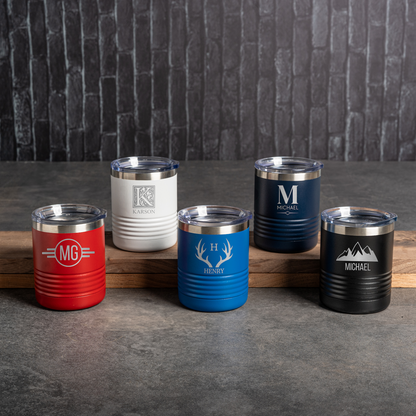 Groomsmen Gift Set of 5 10oz. Travel Tumblers
