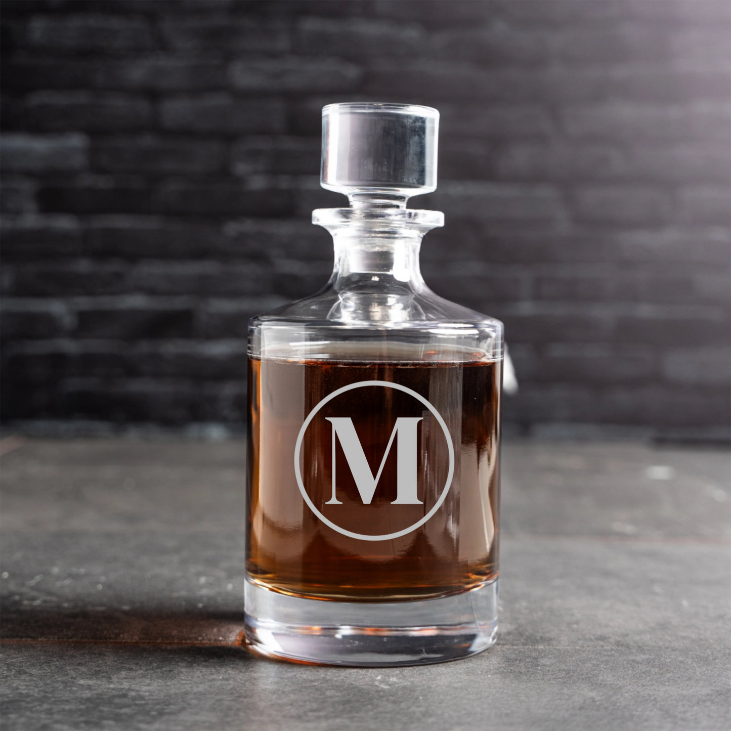 Set of 5 Aberdeen Decanters - Groomsmen Gift
